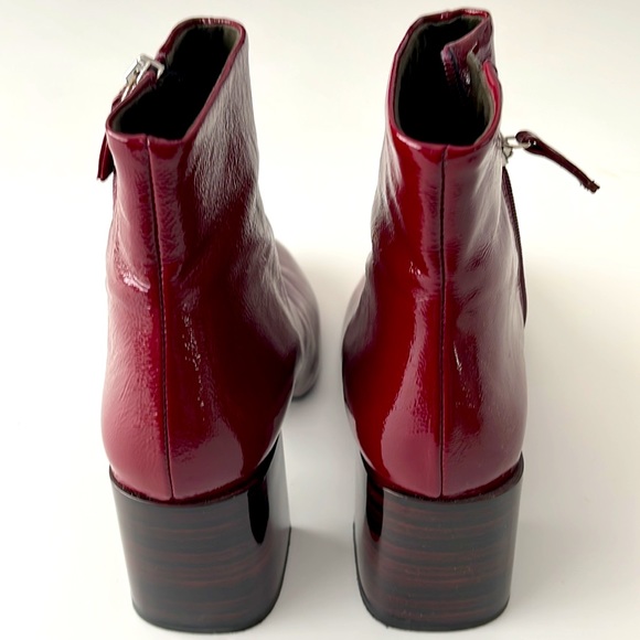 TopShop patent leather ankle boots - Picture 3 of 6